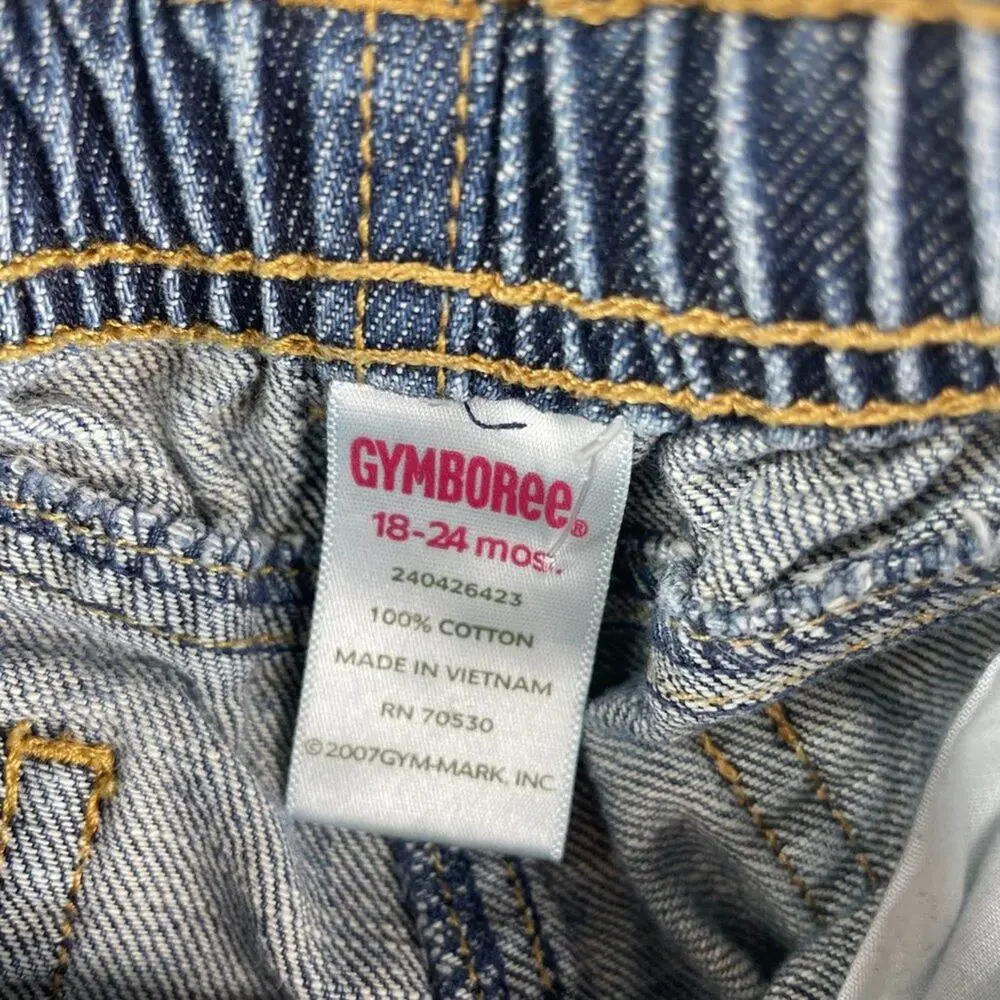 Gymboree Button Cuff Jeans Size 18-24 months